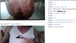 Mees fucks Milf koos sinised juuksed ja tema sõber